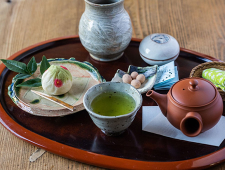 写真：煎茶セット